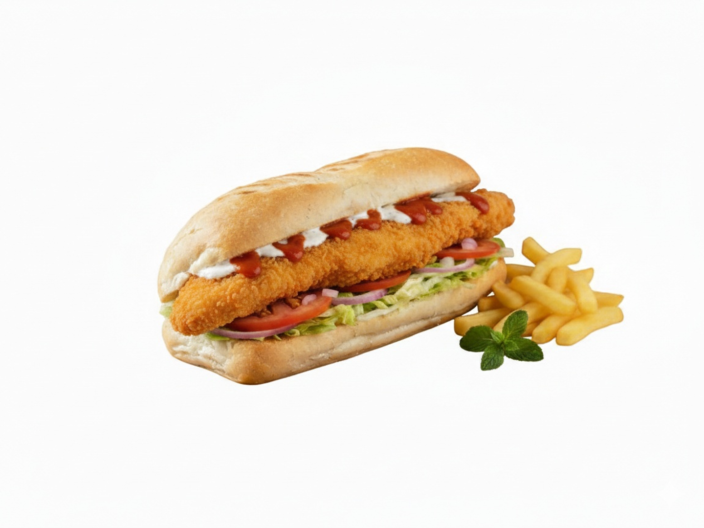 ساندوتش فيليه دجاج