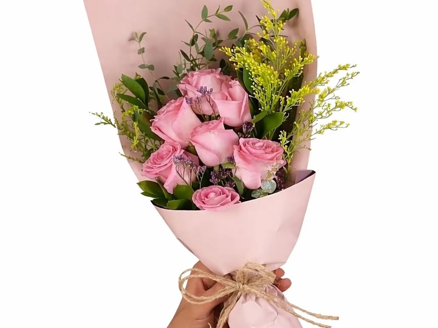Pink Rose Bouquet