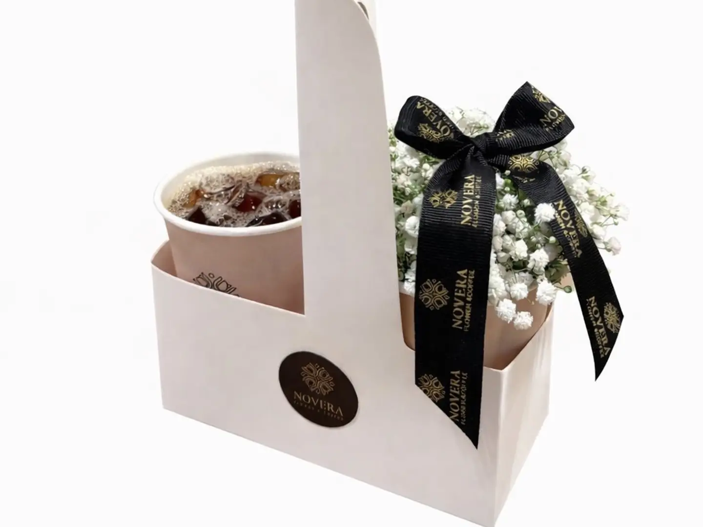 Today's Coffee, Arranged With Roses