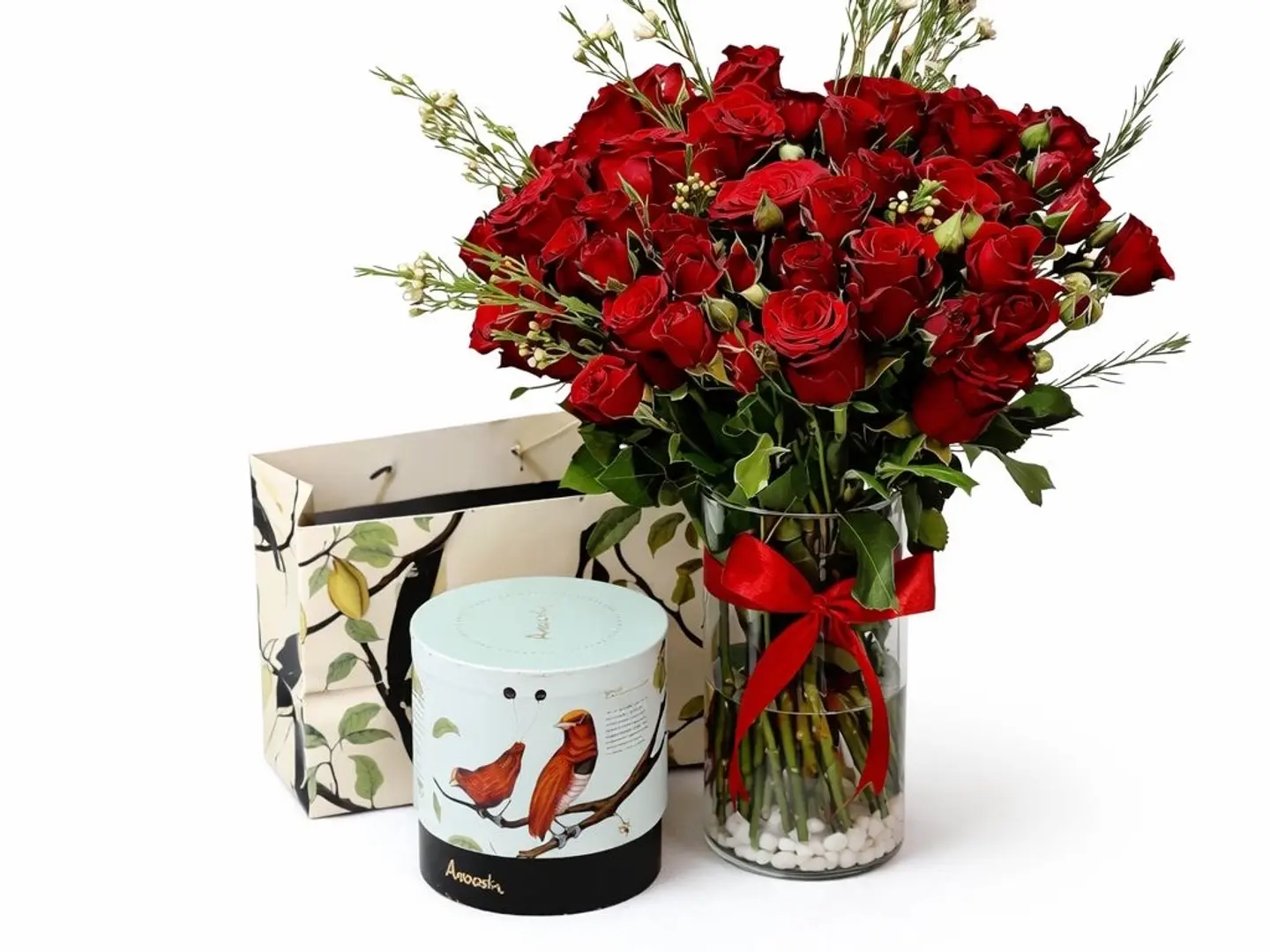 Flower Vase With Anoush Chocolate