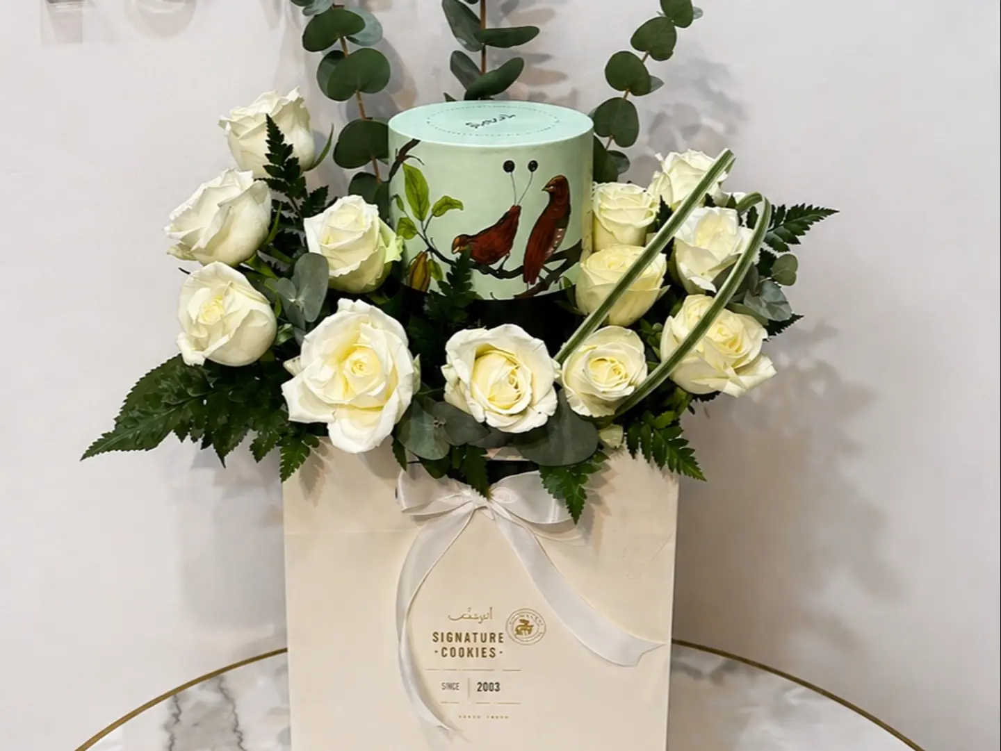 Anoush Chocolate Decorated With White Pearls