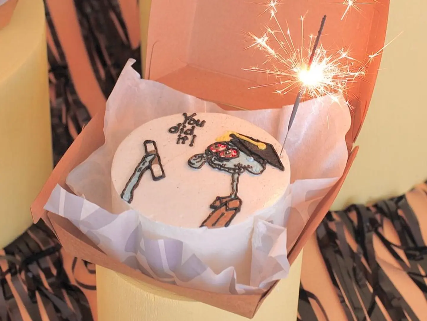 Graduation Burger Box 3