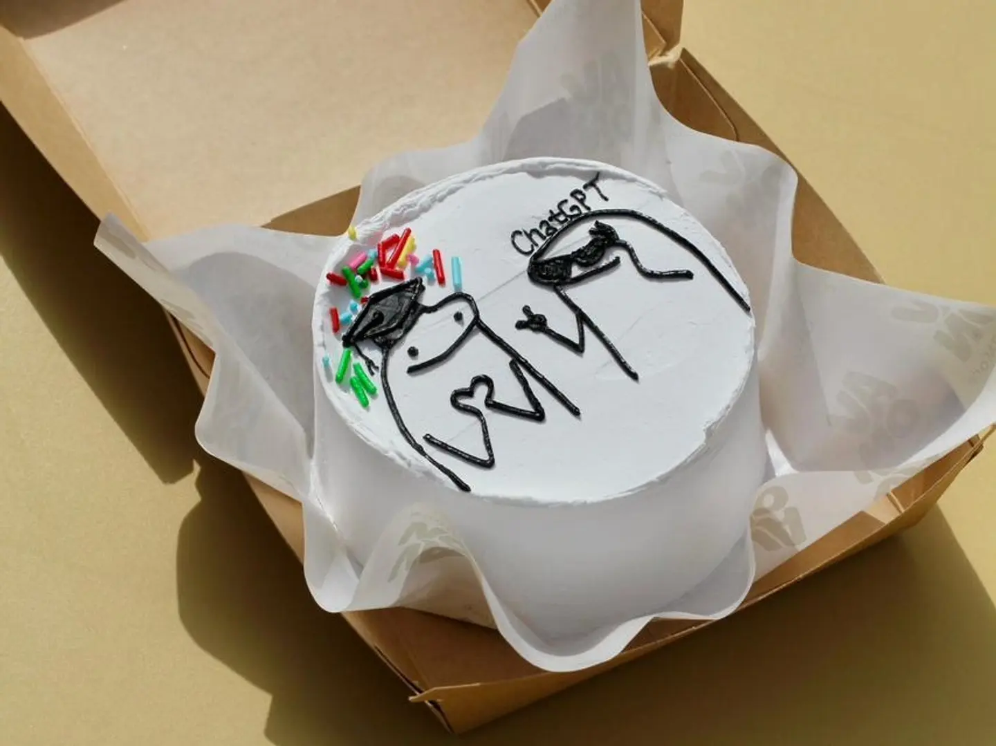 كيكة برعاية شات جي بي تي