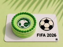 كيكة المنتخب السعودي