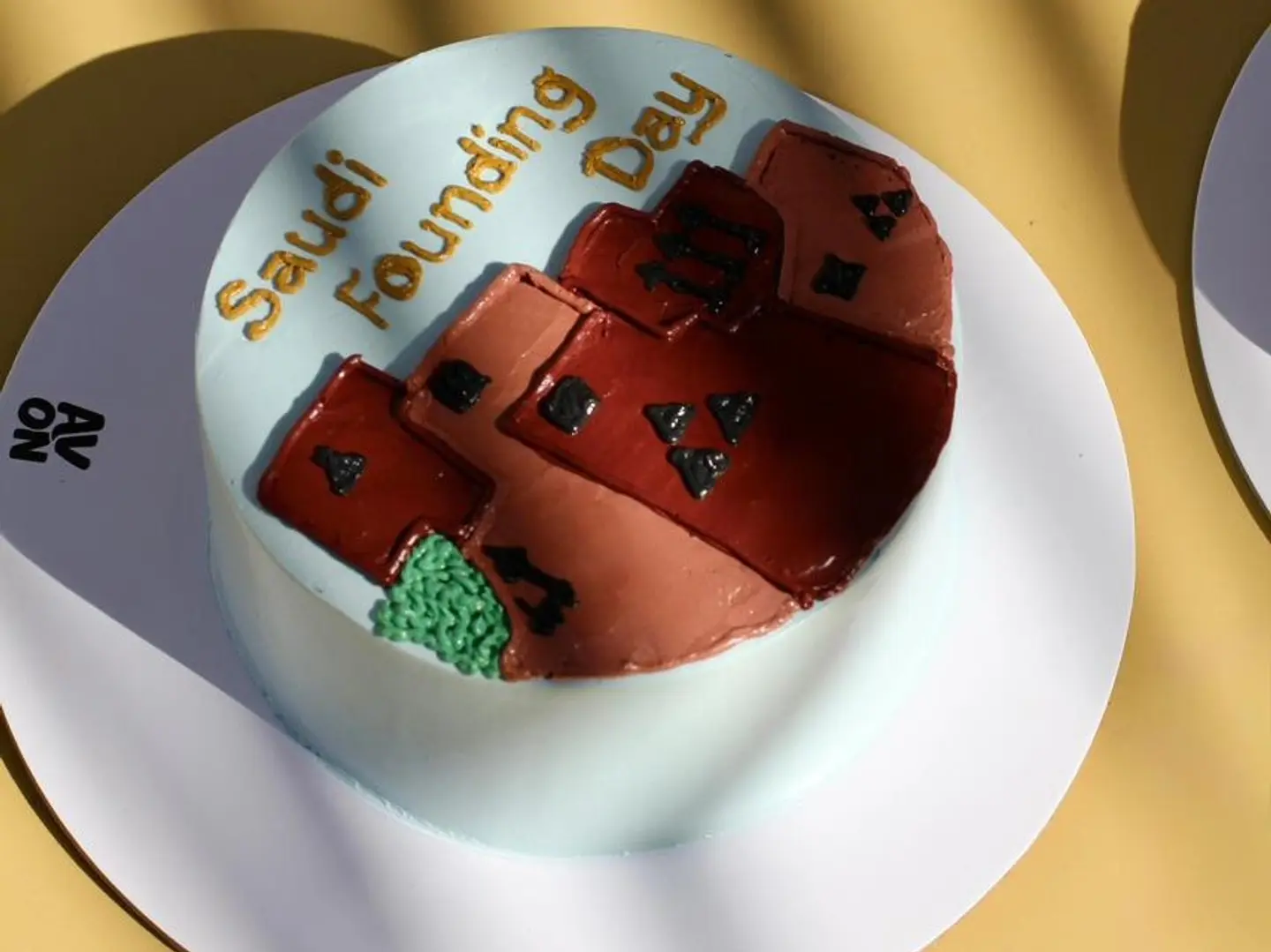 كيكة بيوت نجد يوم التأسيس