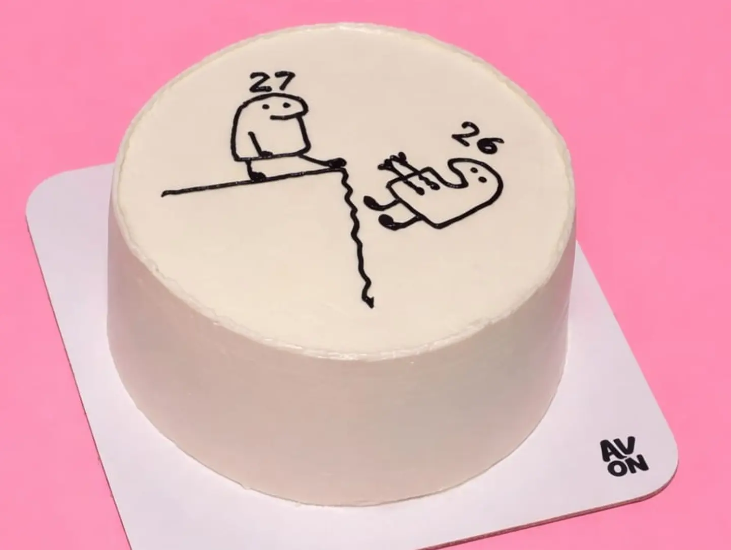 Goodbye To Old Age Cake