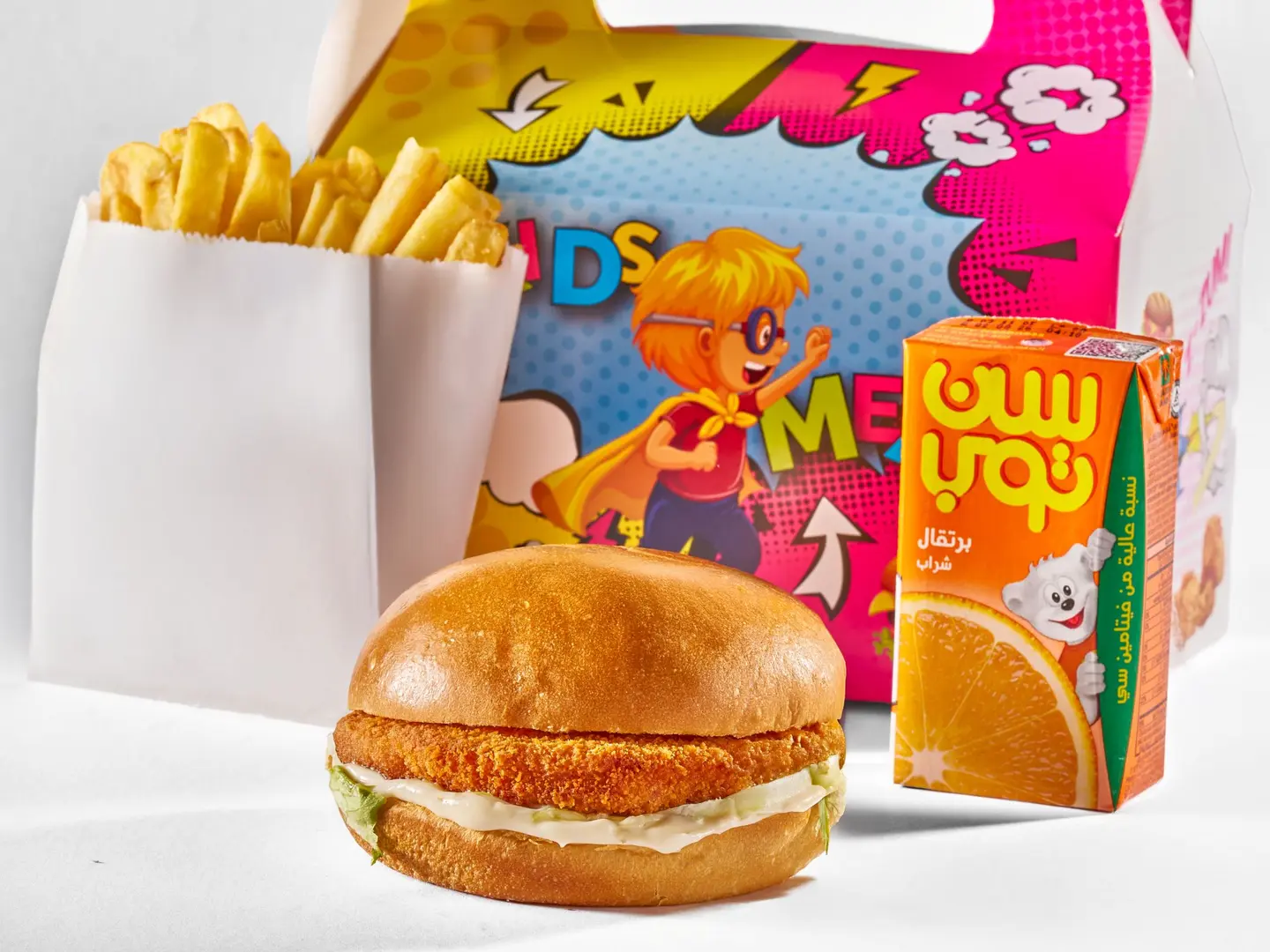 وجبة طفل تشكن