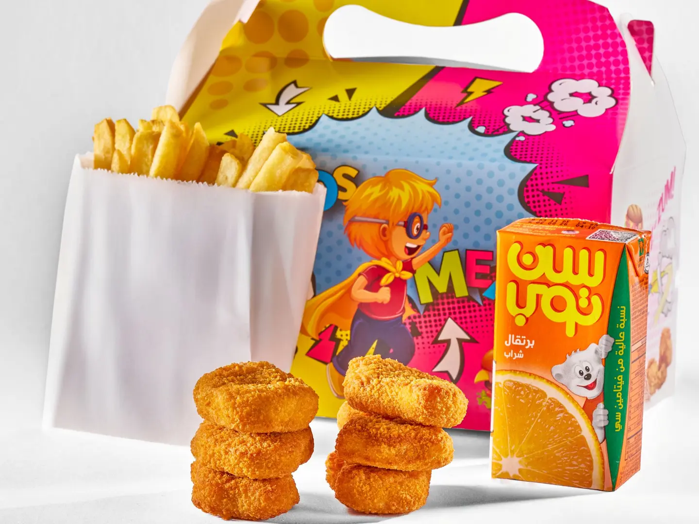 وجبه طفل ناجتس