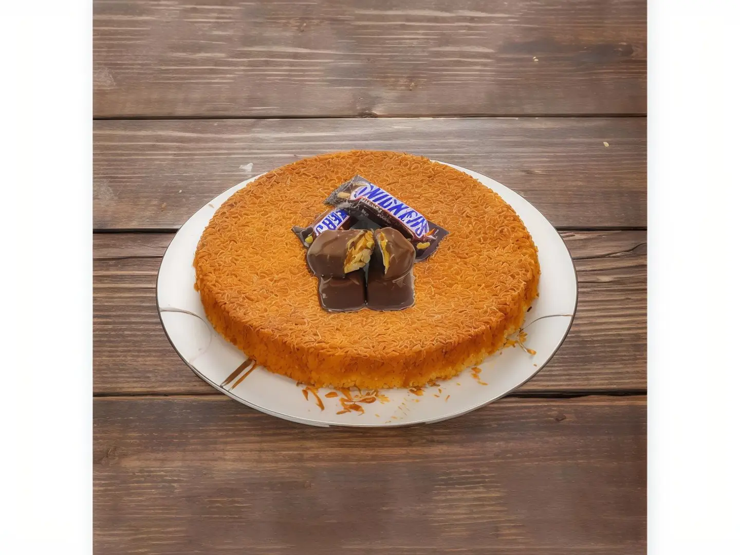 كنافة سنكرز