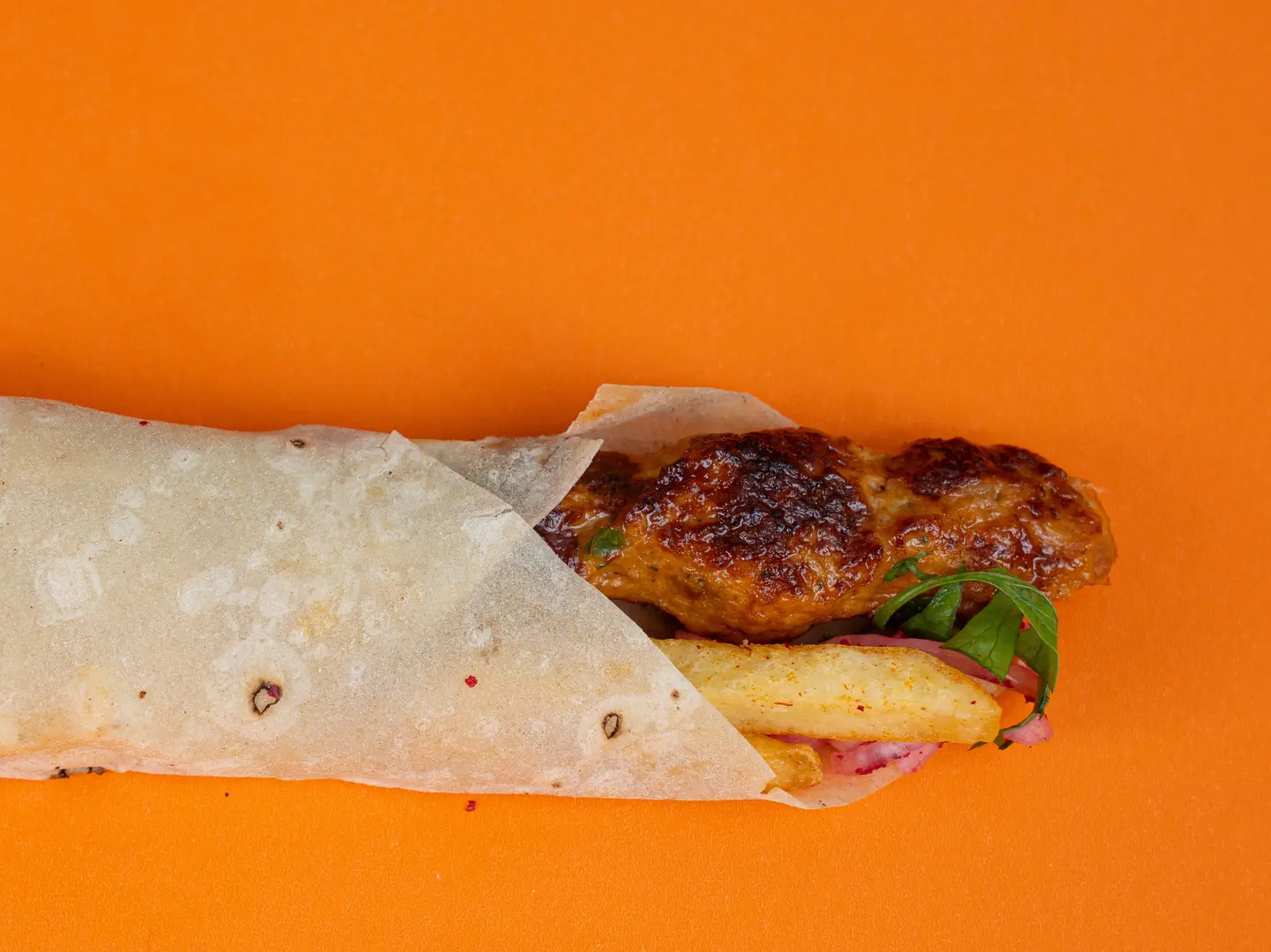 Grilled Chicken Kebab Sandwich