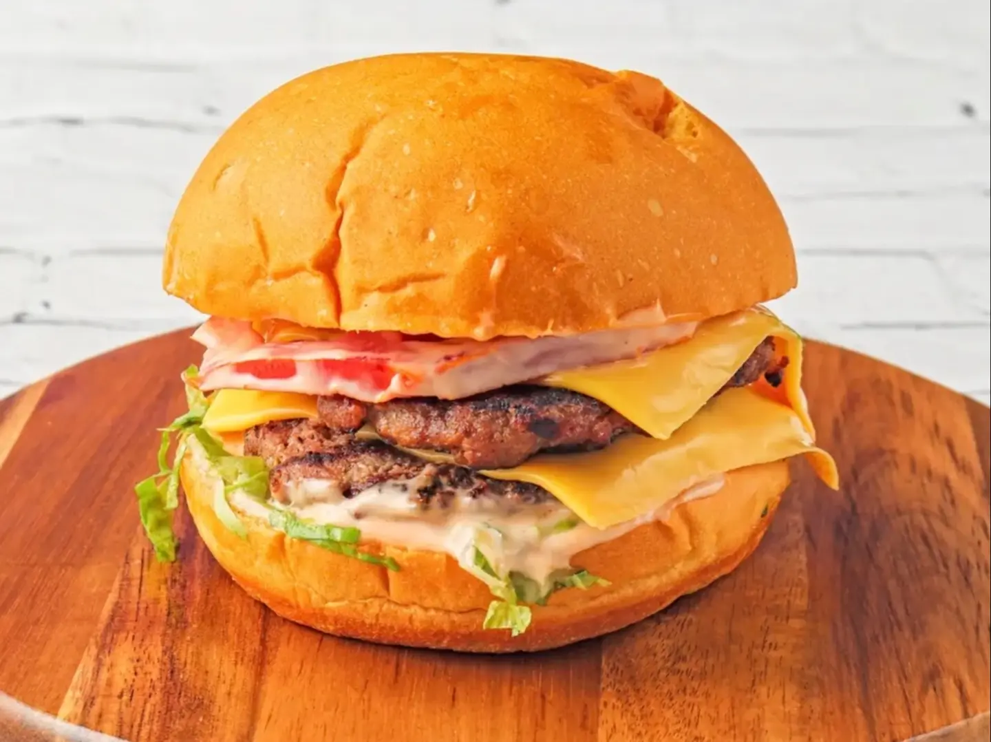 Grilled Beef Burger Meal