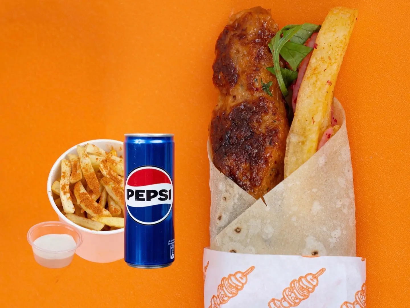 Grilled Chicken Kebab Meal