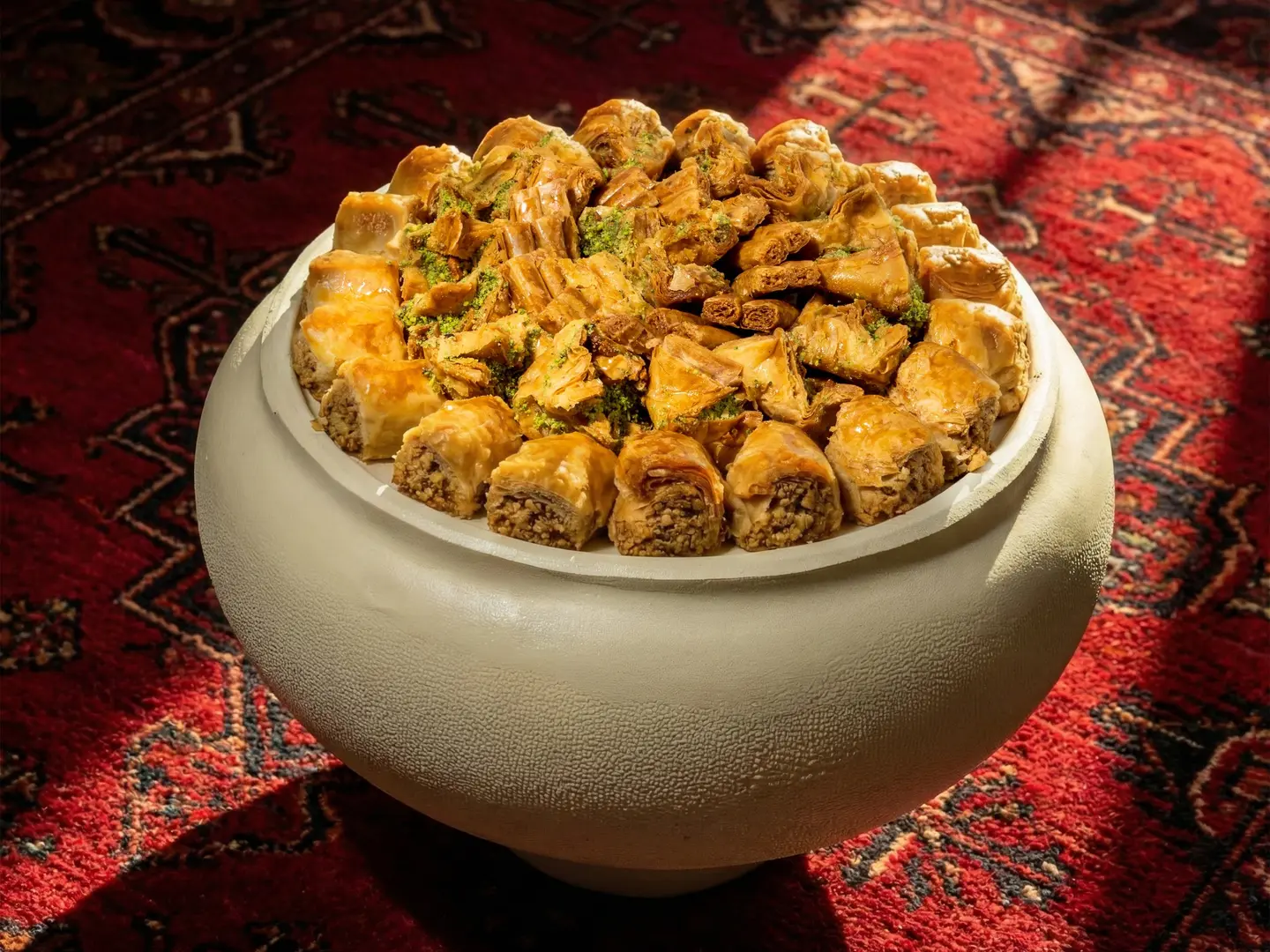 صينيه سويسرية بقلاوة