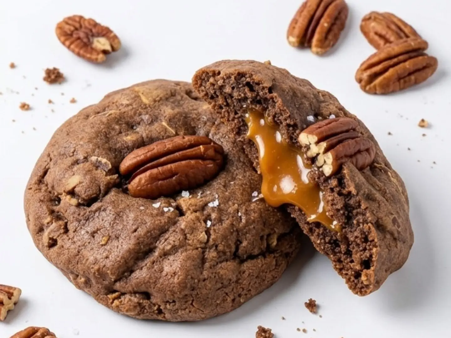 كوكيز بيكان محشي كراميل