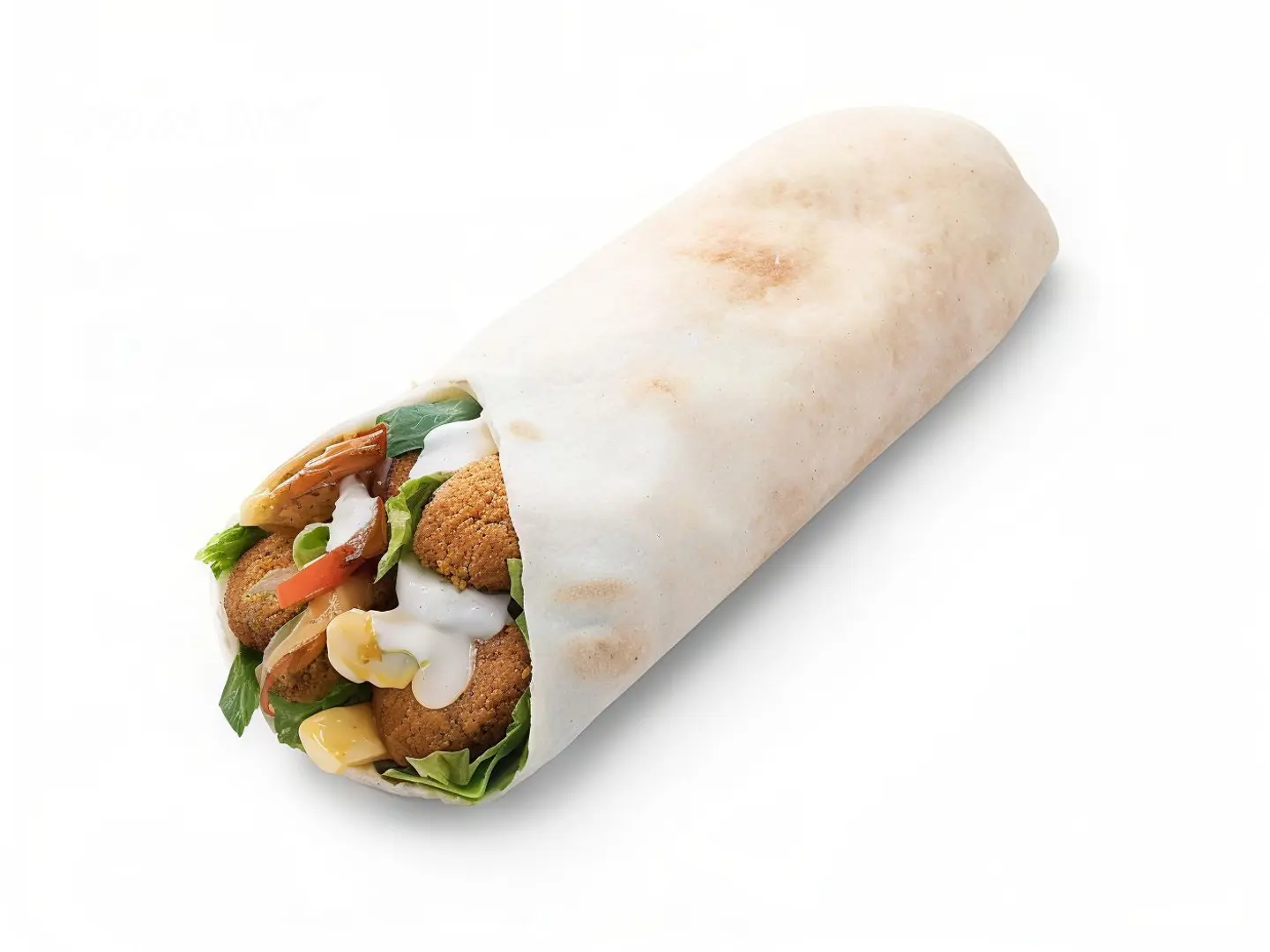 Falafel With Eggs And Cheese