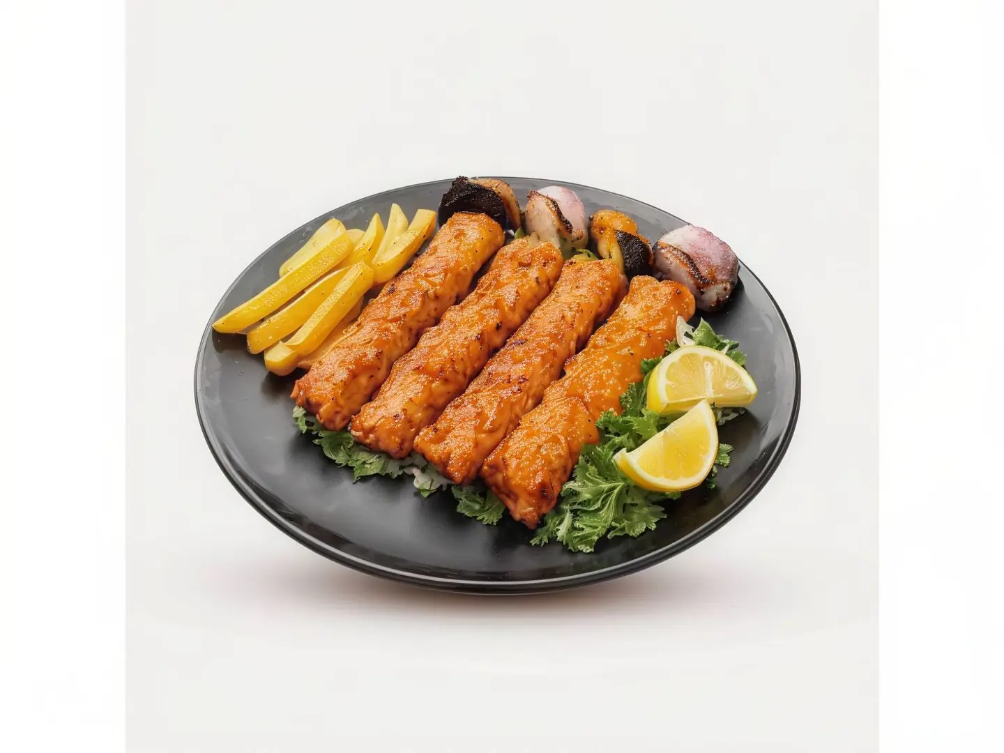 Chicken Kebab For One Rice