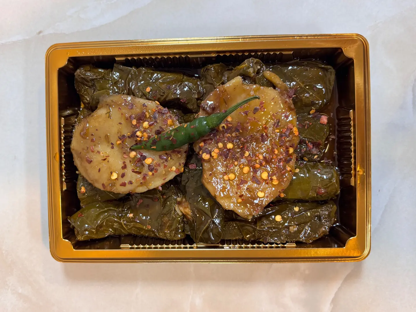 ١٠ حبات ورق عنب سبايسي