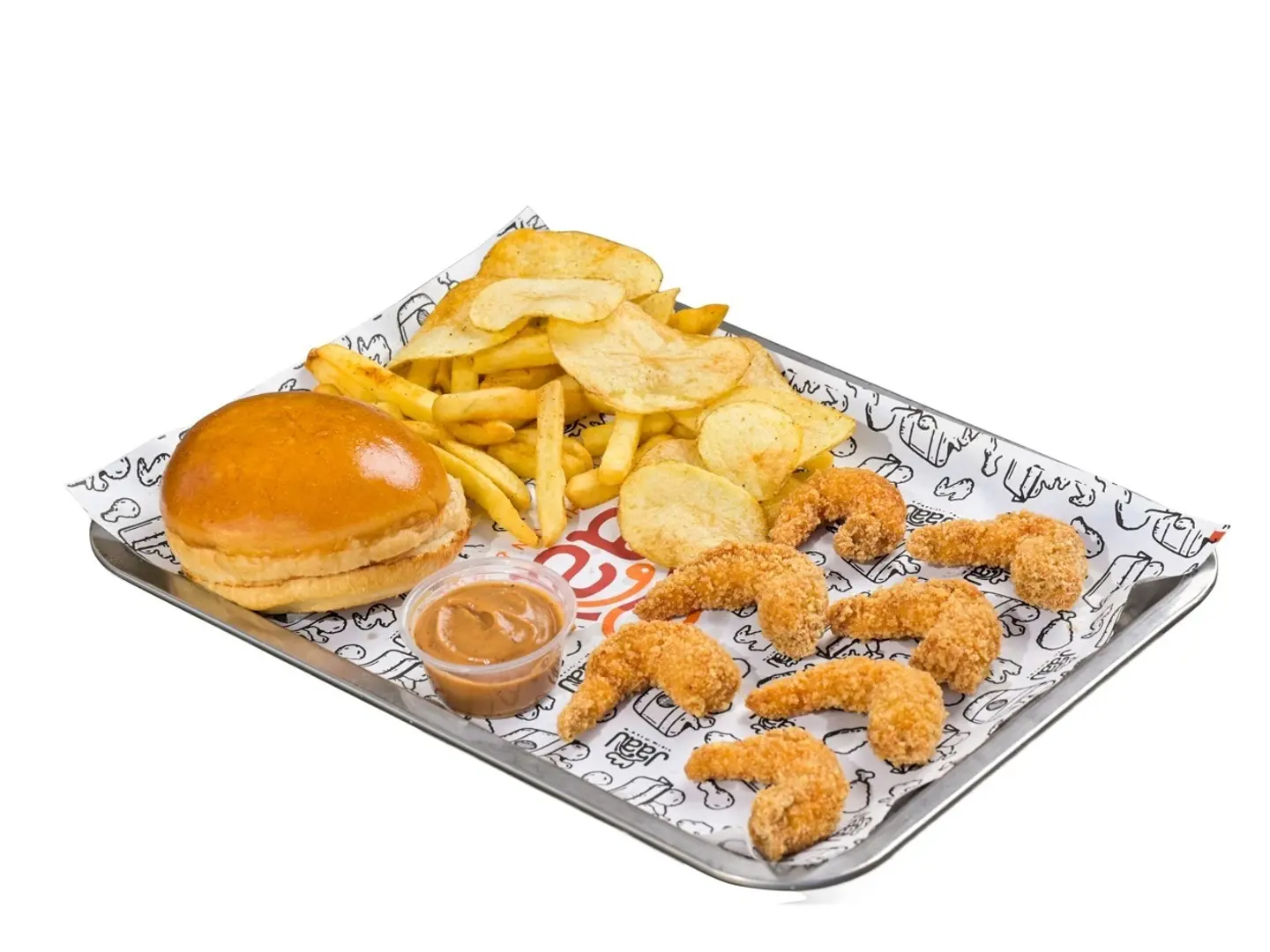 علبة جمبري ١٠ قطع