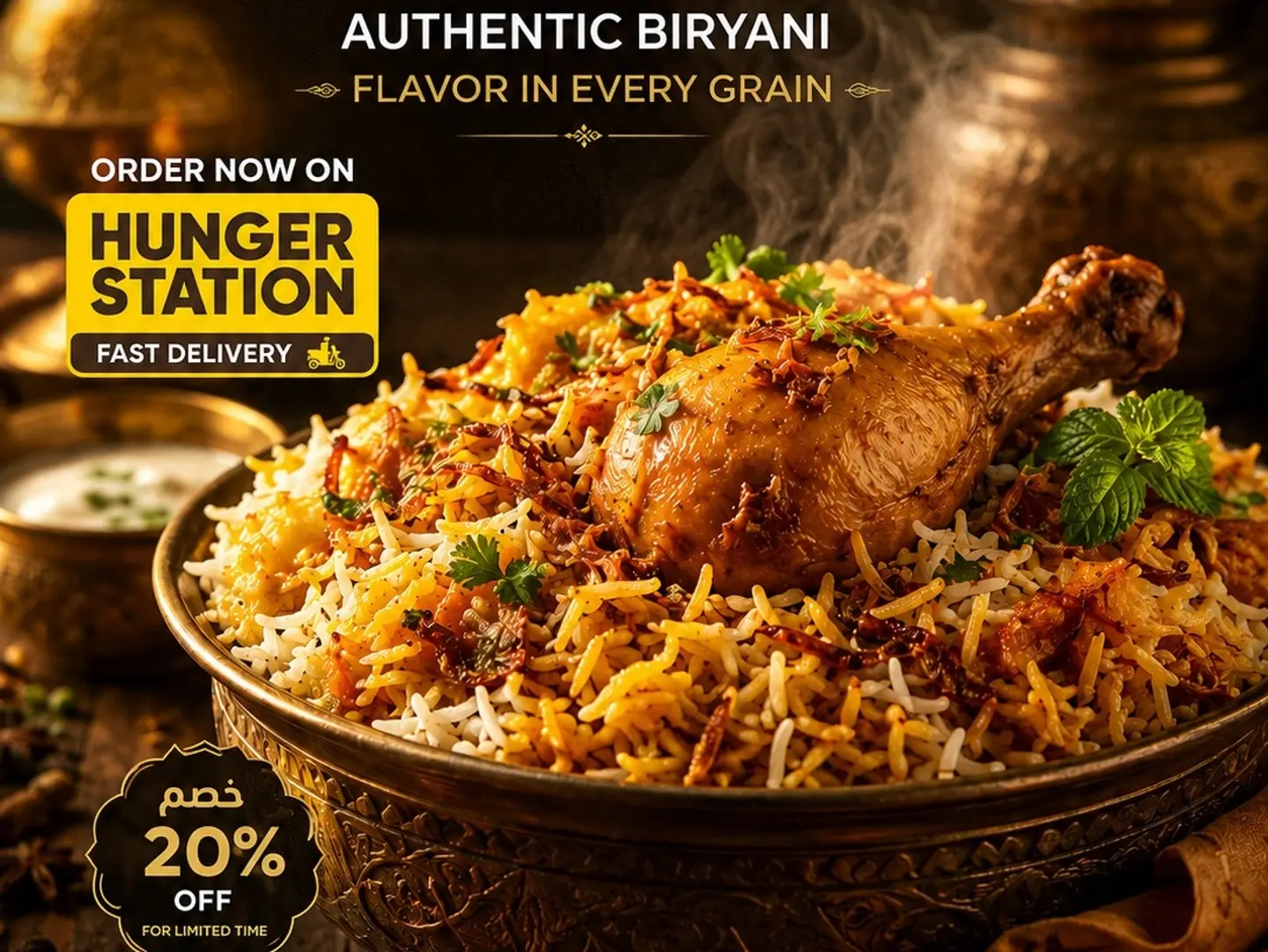 Chicken Biryani With Basmati Rice