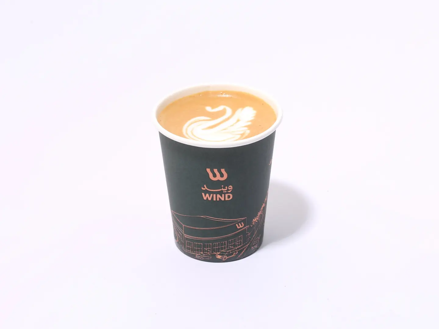 سبانش لاتيه حار