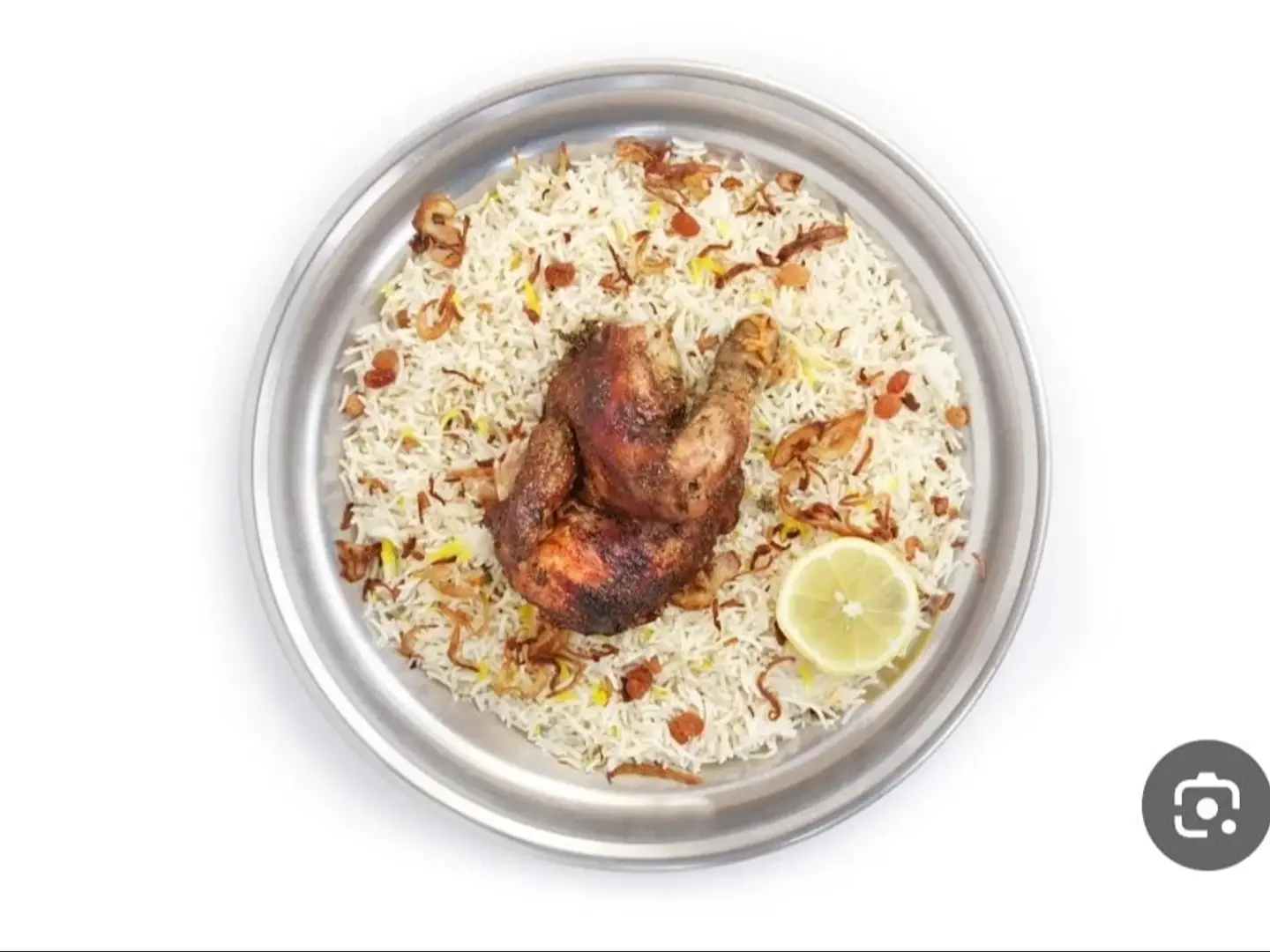 Grilled White Steamed Rice Portion