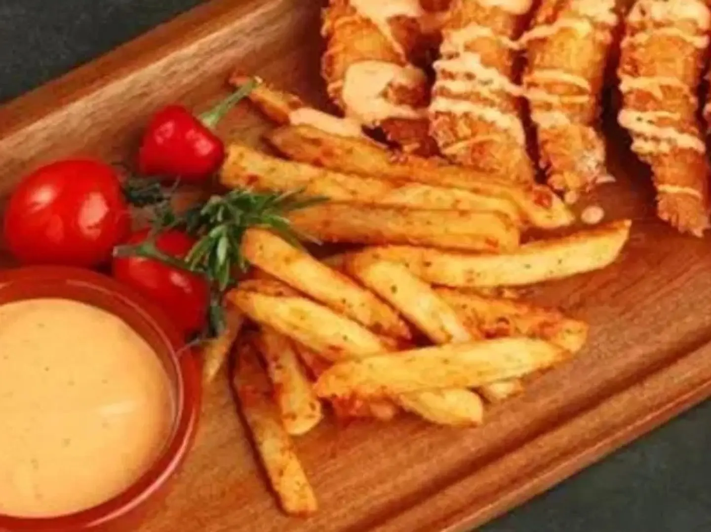 بروست روبيان حراق