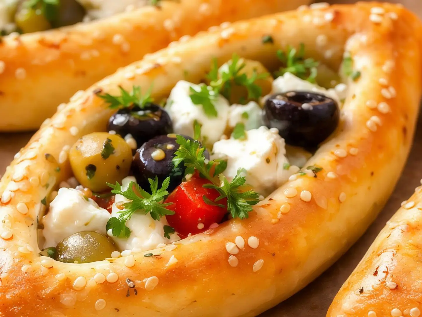 Manousheh Cheese Olives