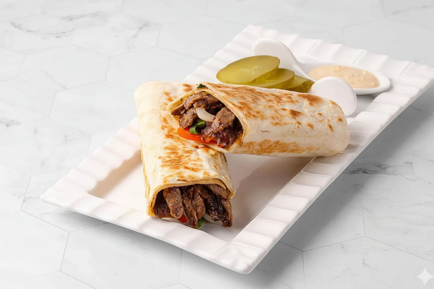 Sarukh Mixed Beef Chicken Shawarma