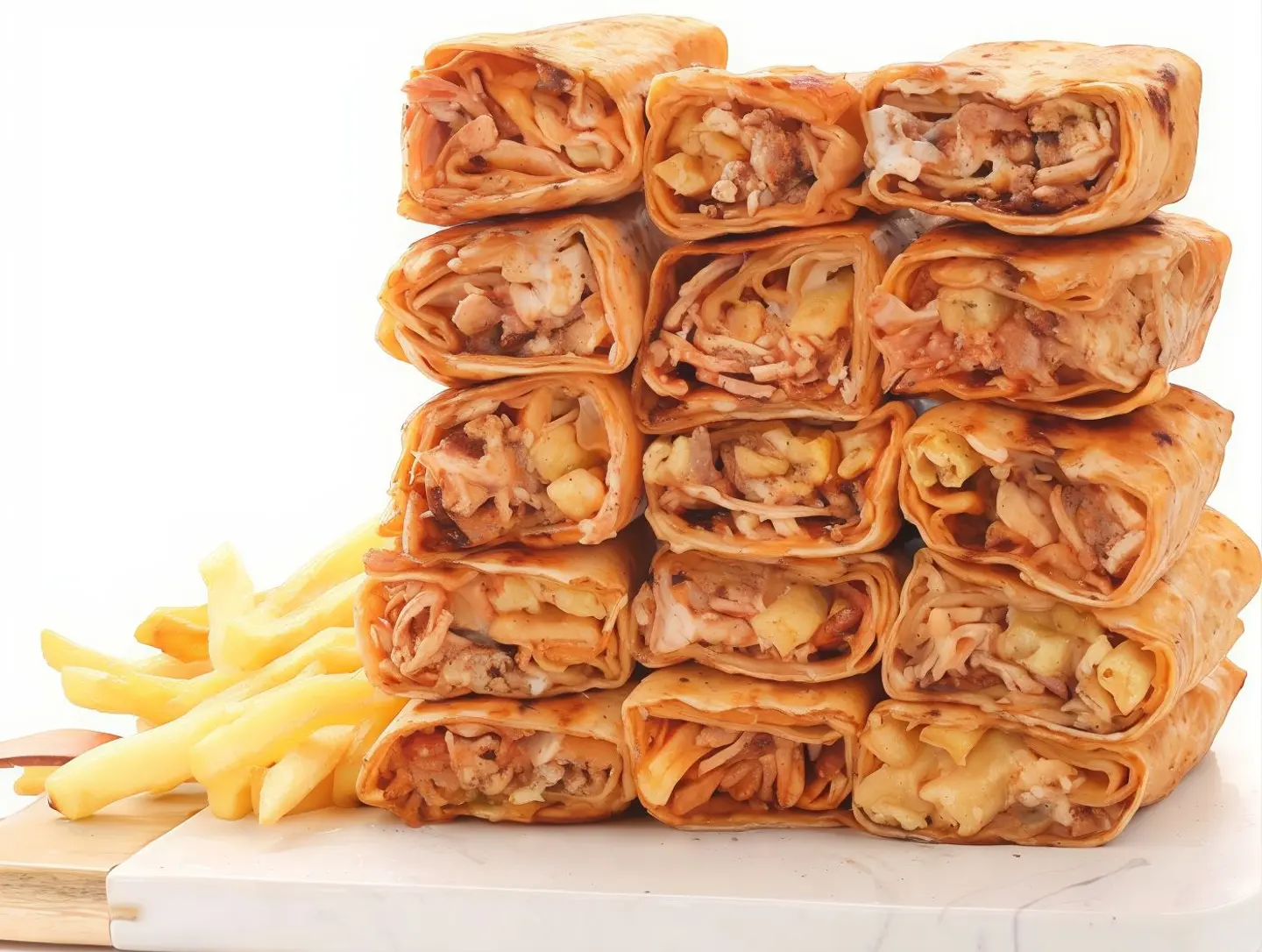 صحن شاورما عربي