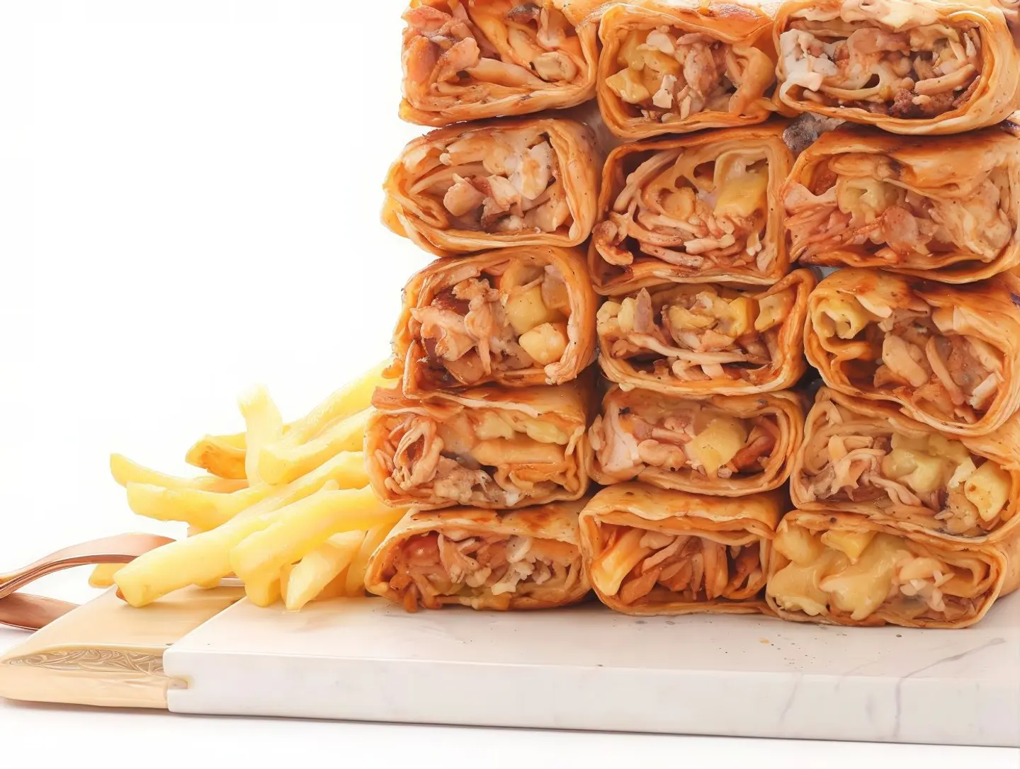 صحن شاورما عربي كبير