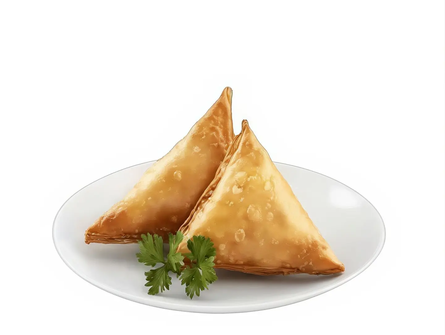 3 Pieces Of Crispy Pastries With Assorted Fillings