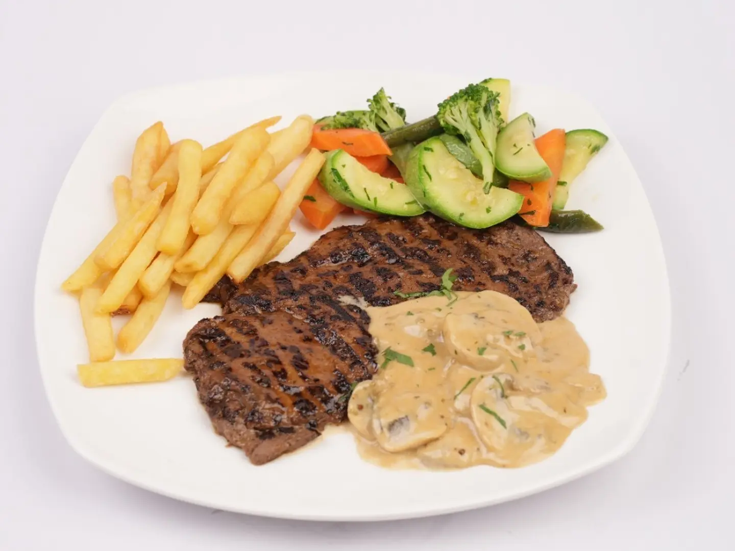 Beef Steak With Diane Sauce