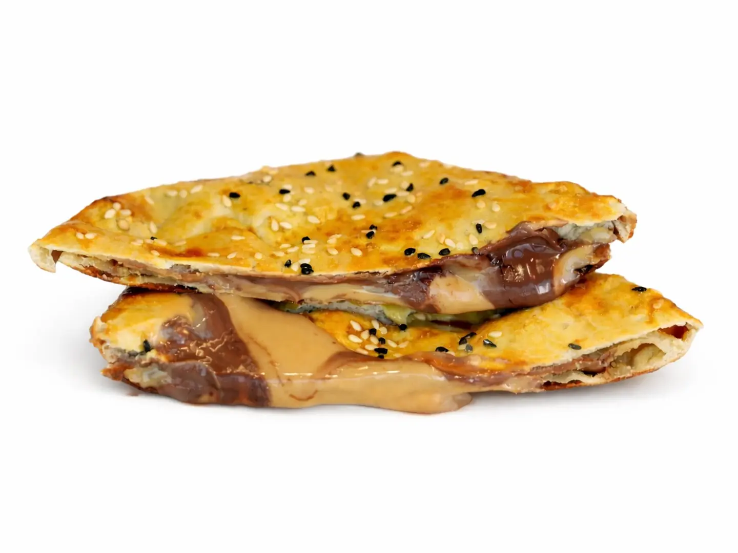 فطيرة نوتيلا فول سوداني