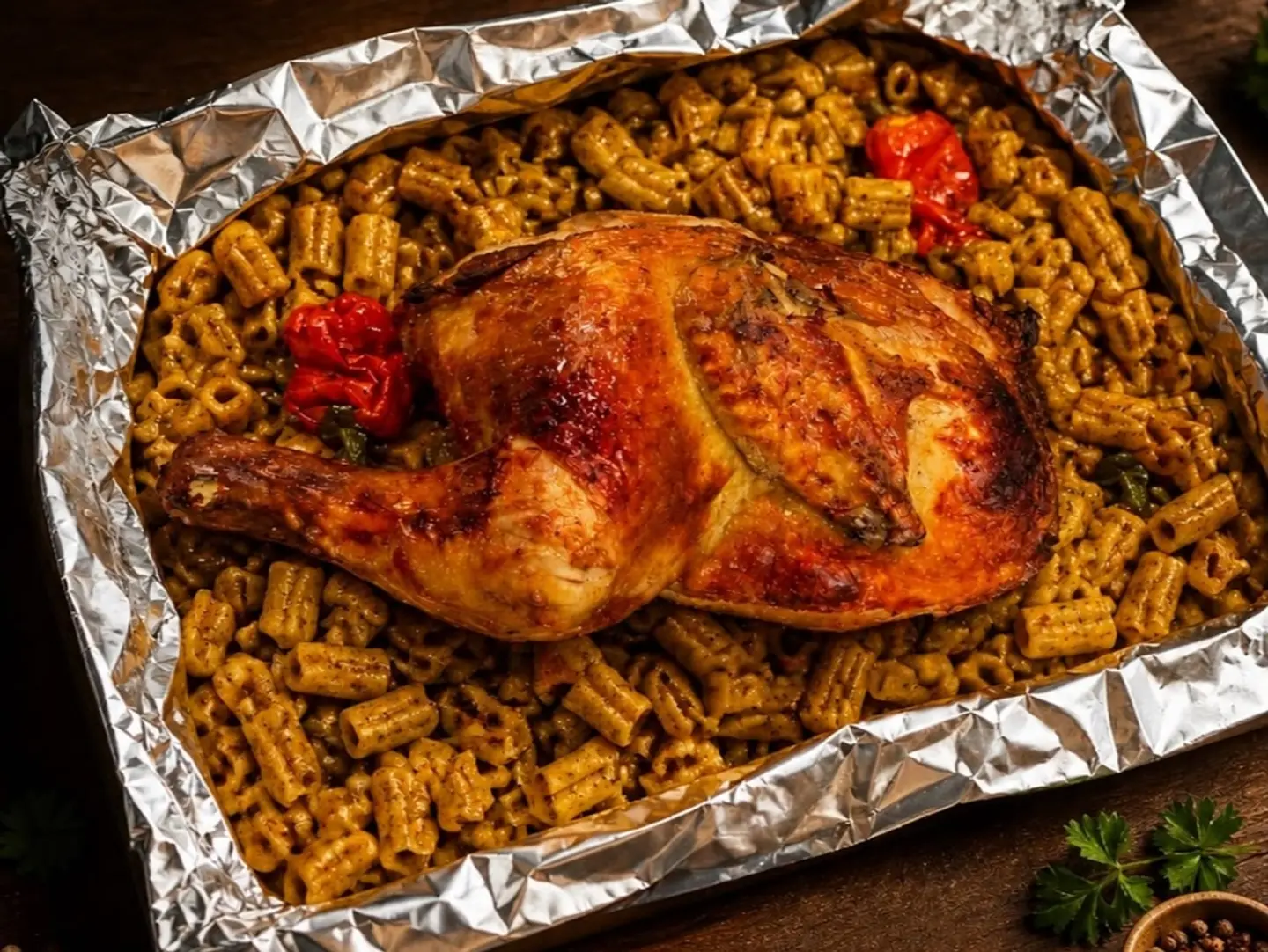 Oya Spaghetti - A Quarter Chicken