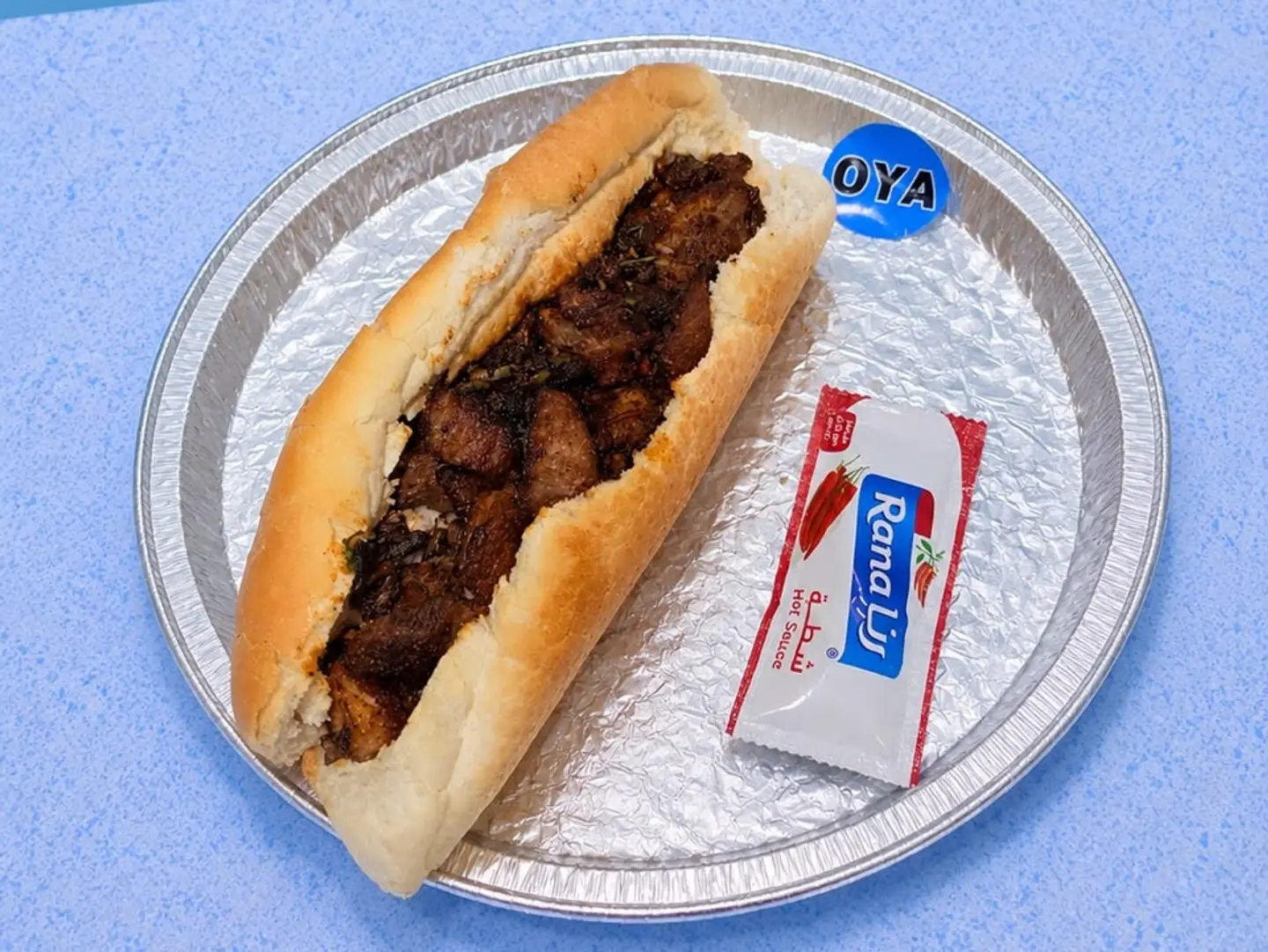 Meat Muqalqal Sandwich