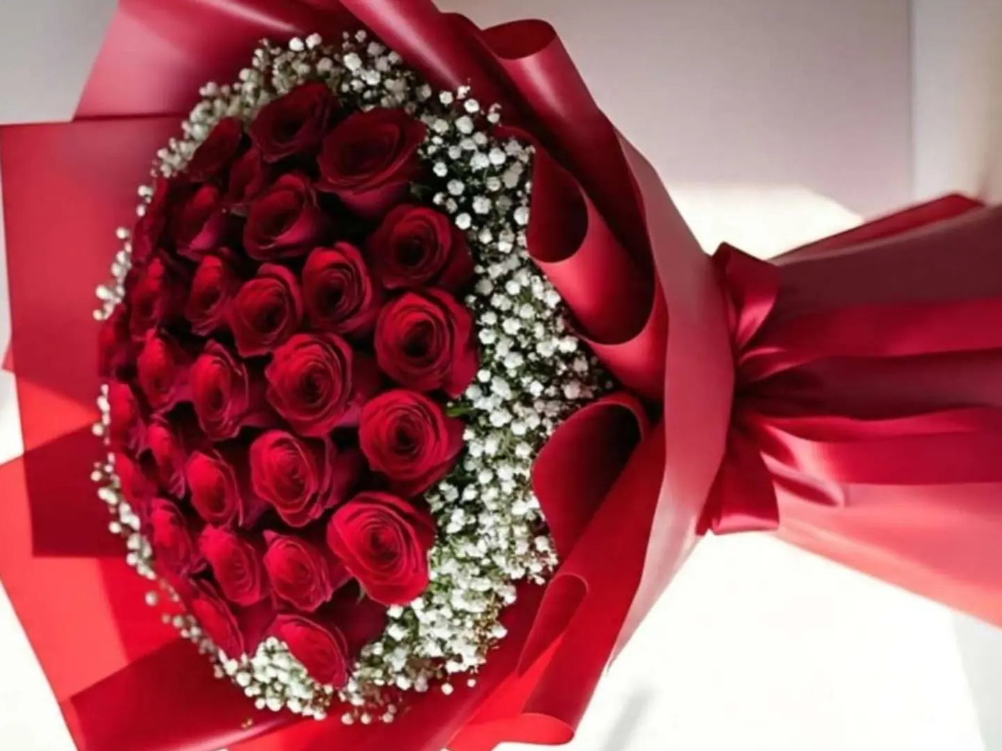 The Big Red Bouquet
