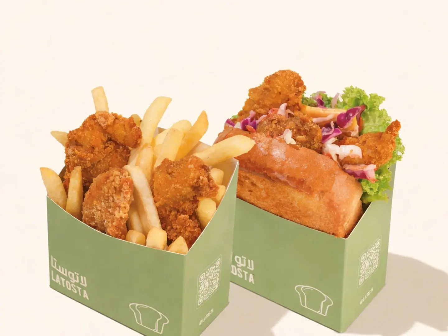 ميبل تشكن و تشكن تندرز مع بطاطس