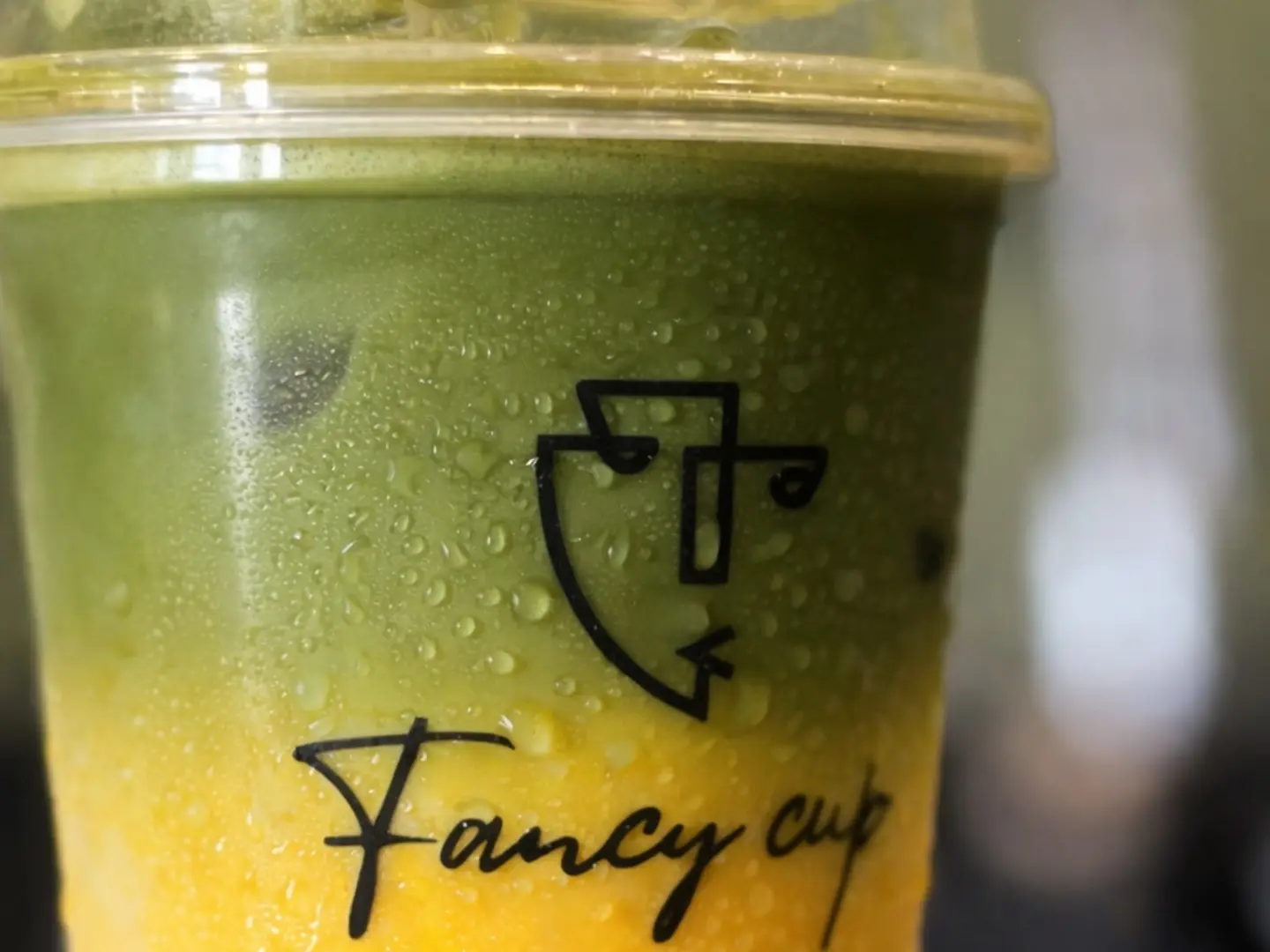 ماتشا المانجو المثلج