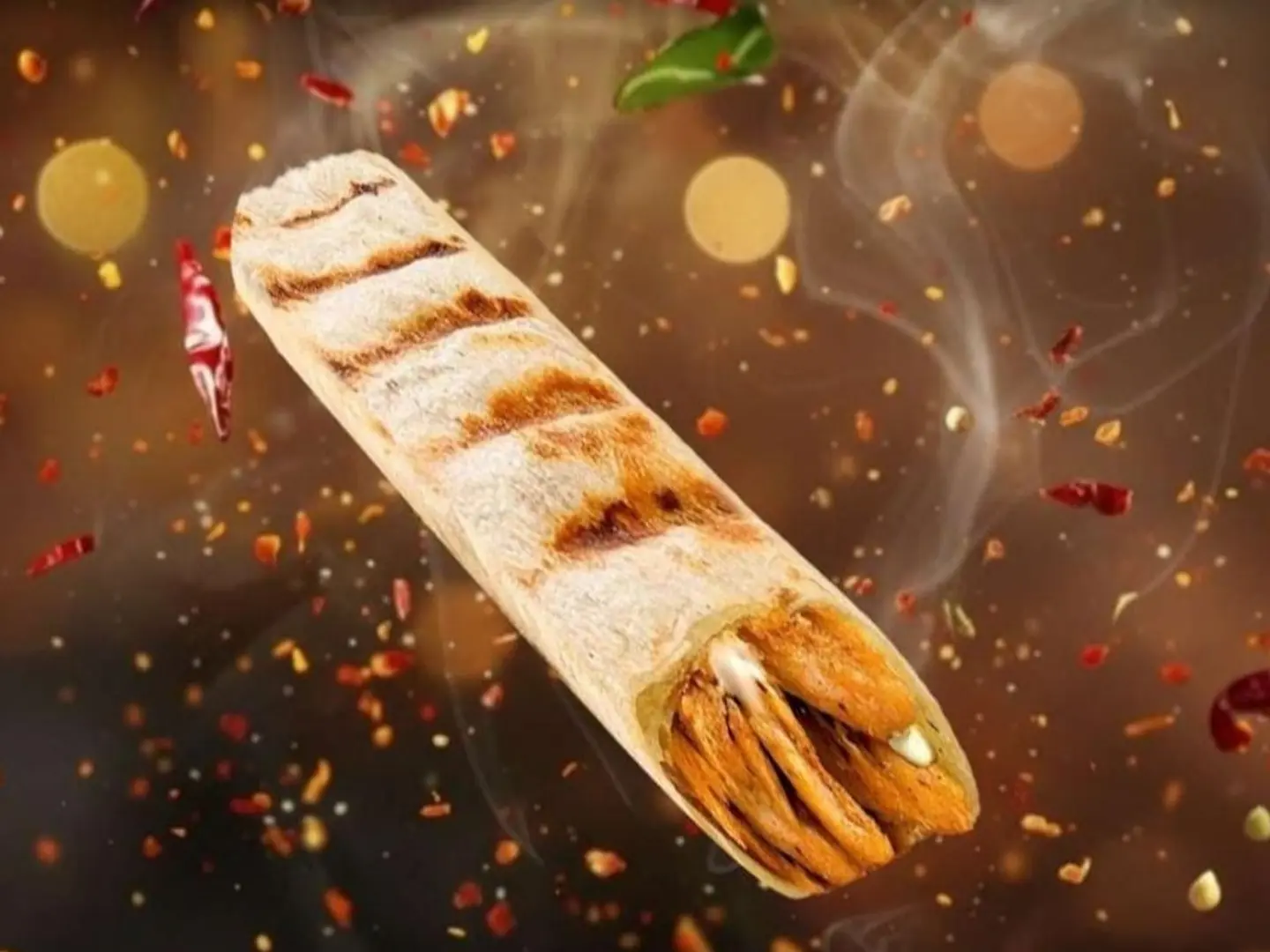 ساندوتش دجاج هندي