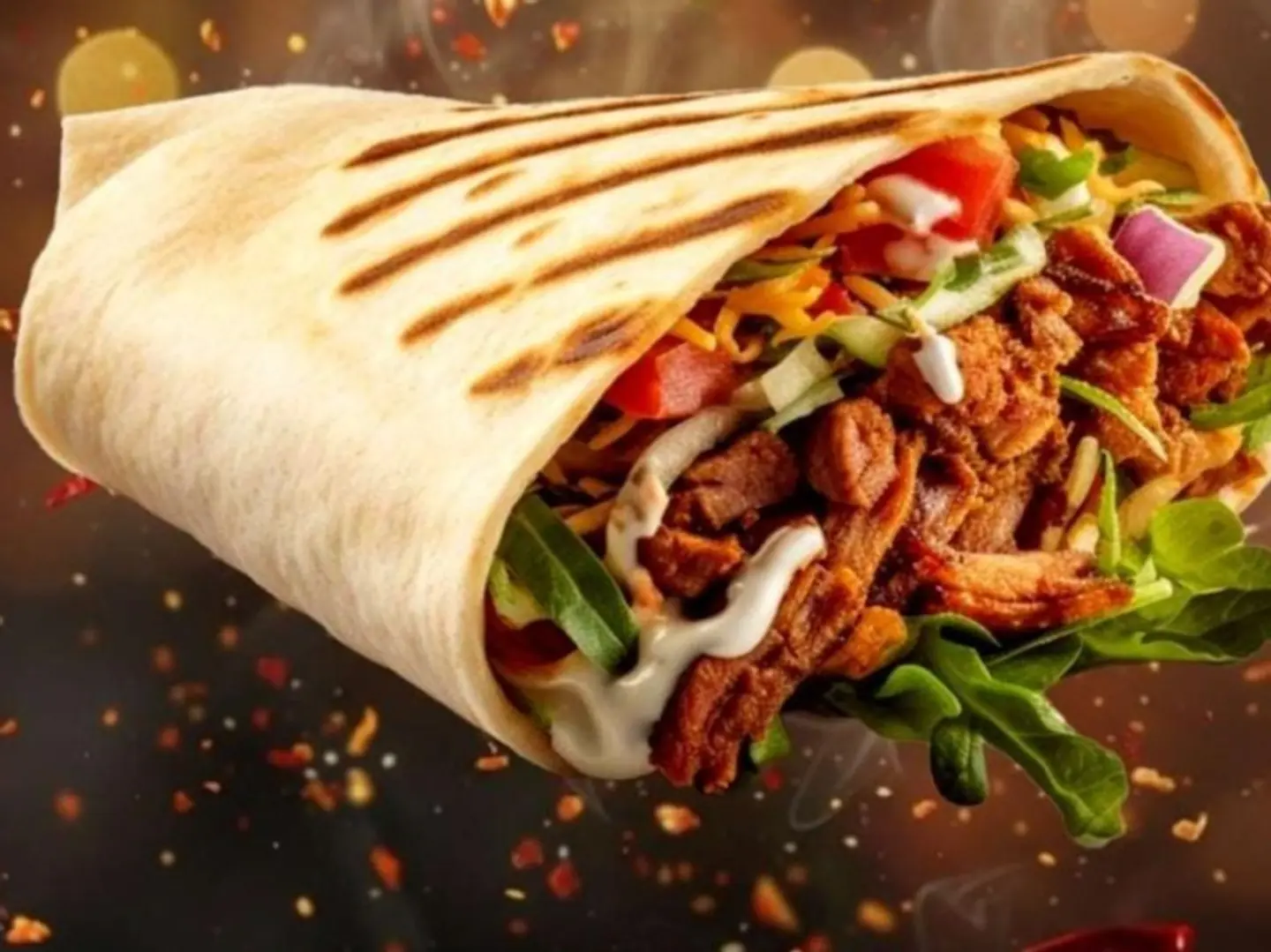 ساندوتش دجاج امريكي