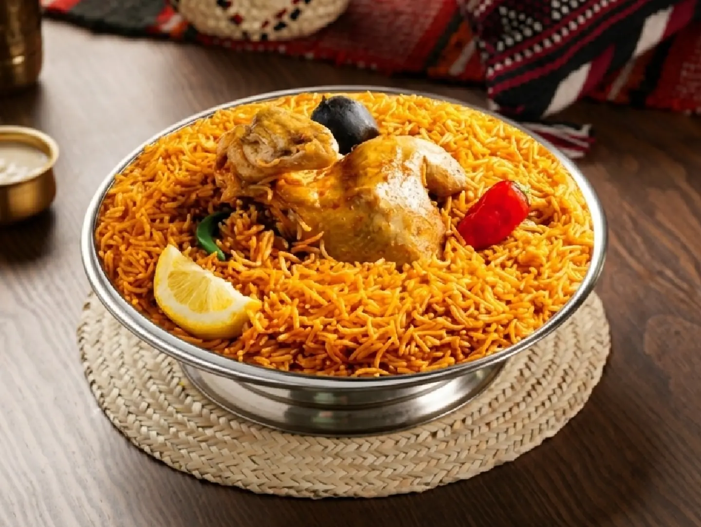 دجاج مضغوط احمر