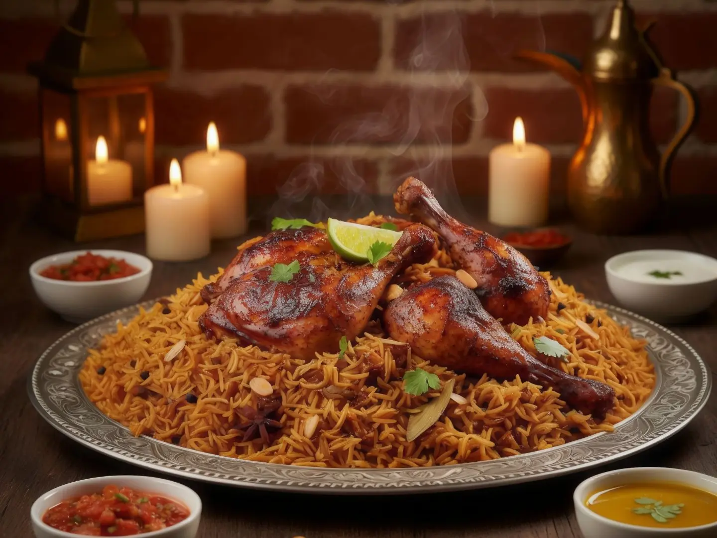 نص حبه دجاج حنيذ