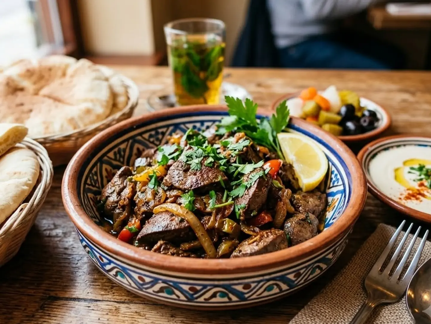 نفر كبدة غنم طازج