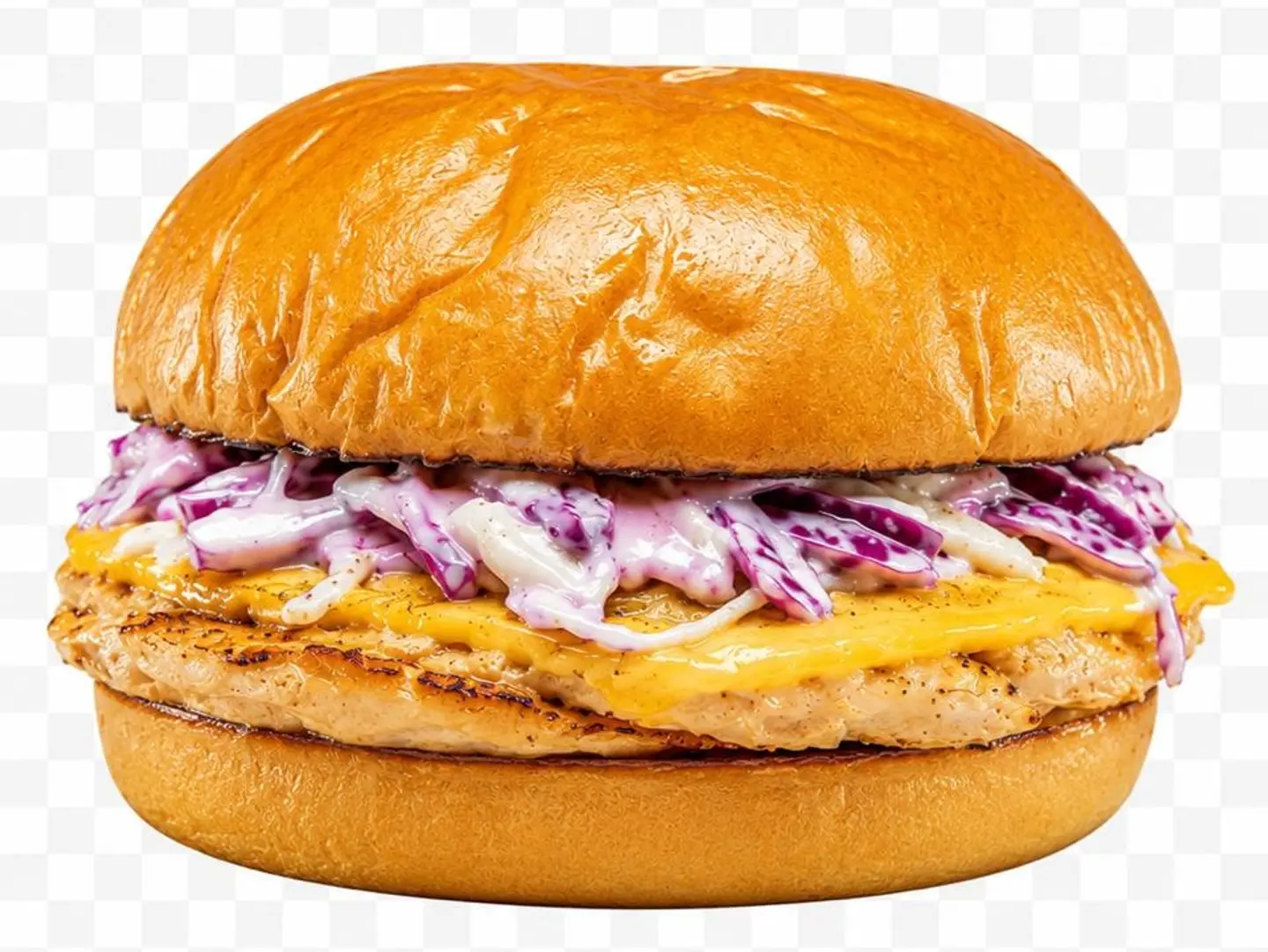 Single Smash Chicken Burger
