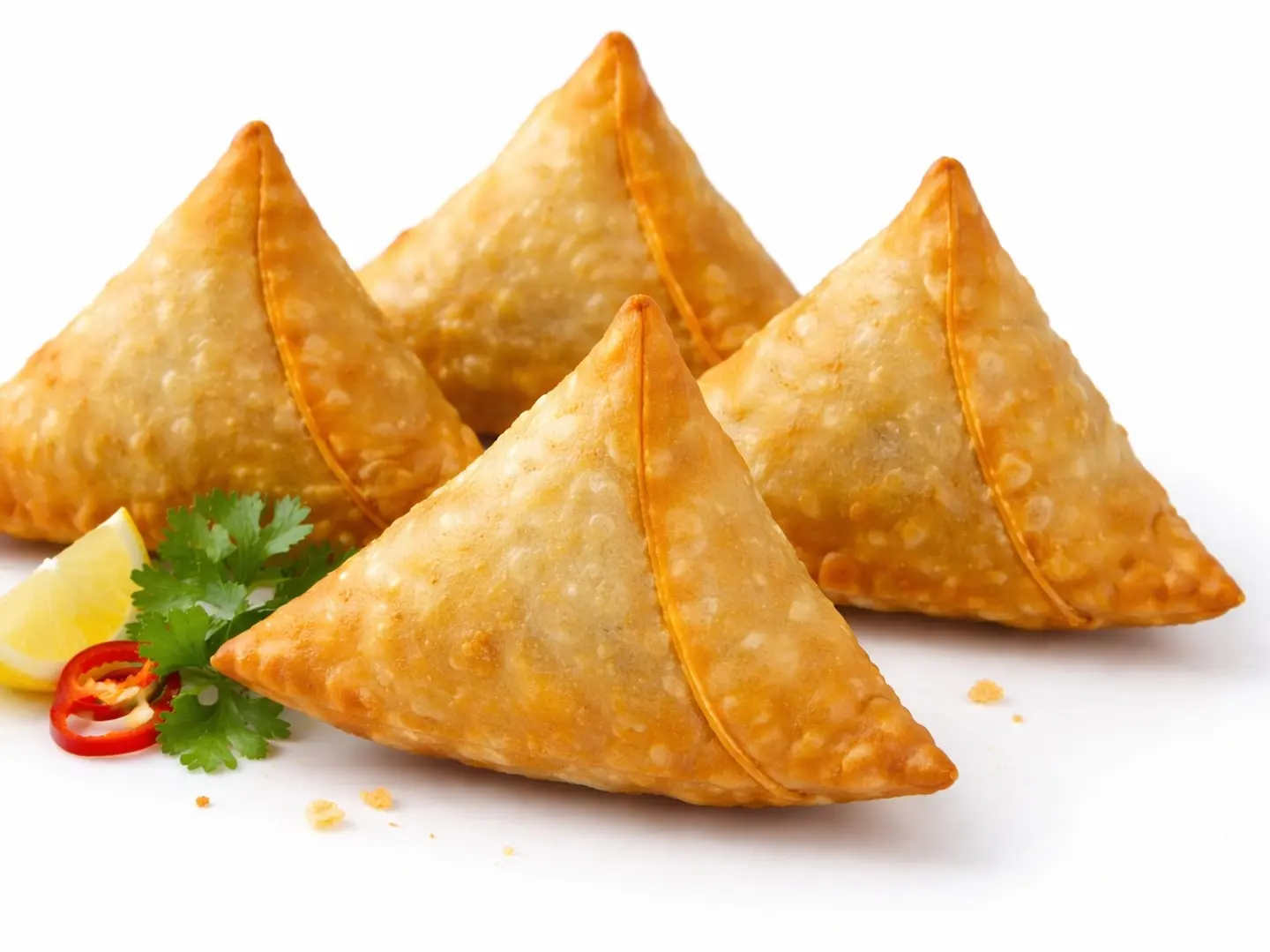 سمبوسة دجاج (٤ قطع)