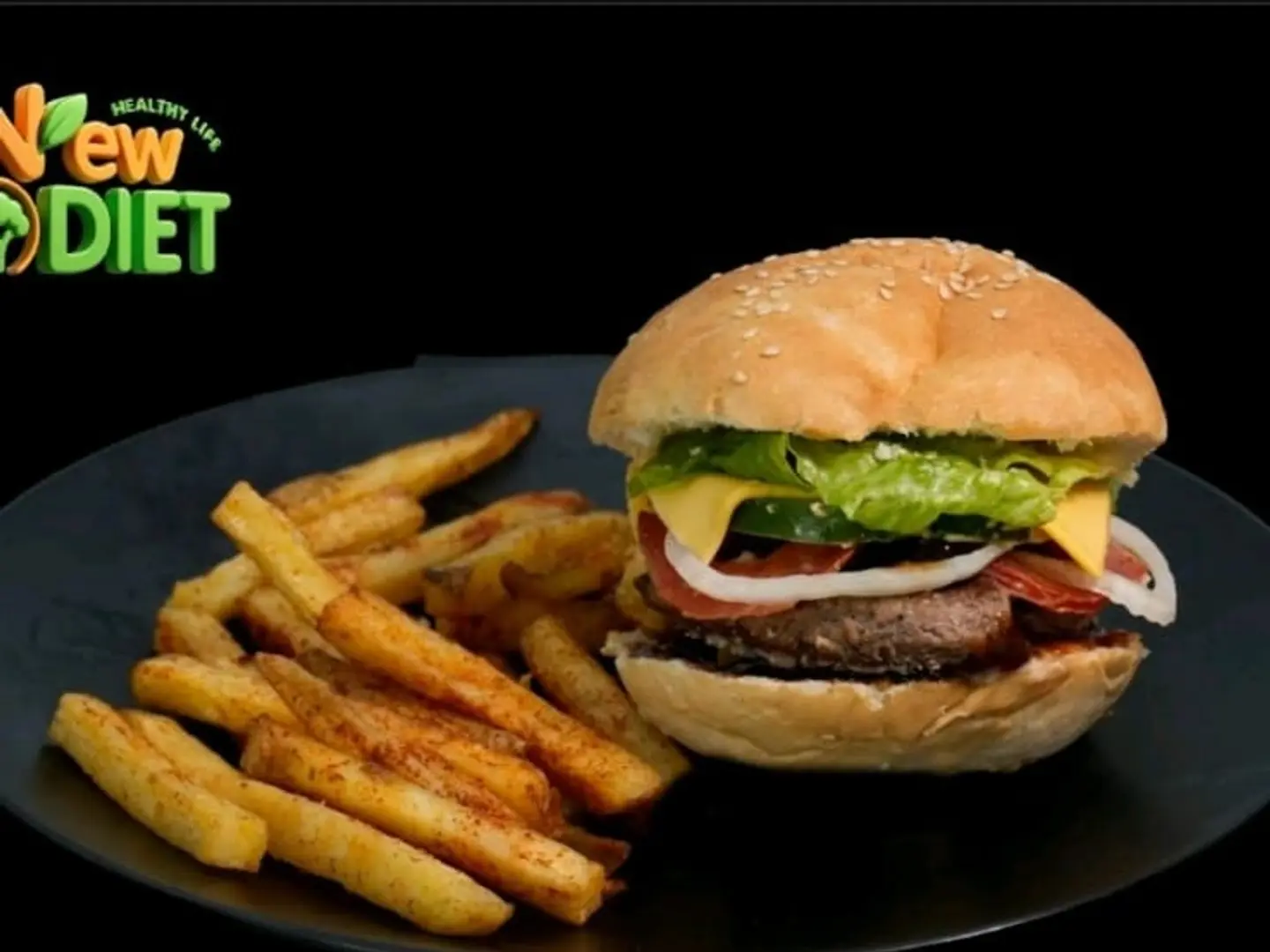 Beef Burger In A Healthy Bun