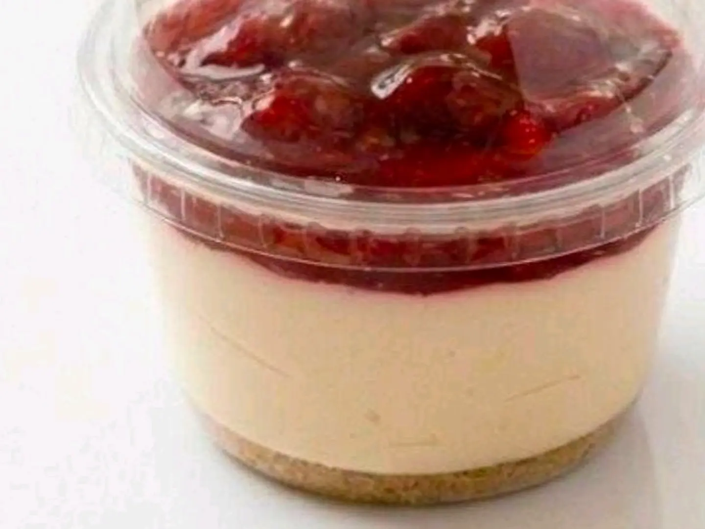 Healthy Strawberry Cheesecake