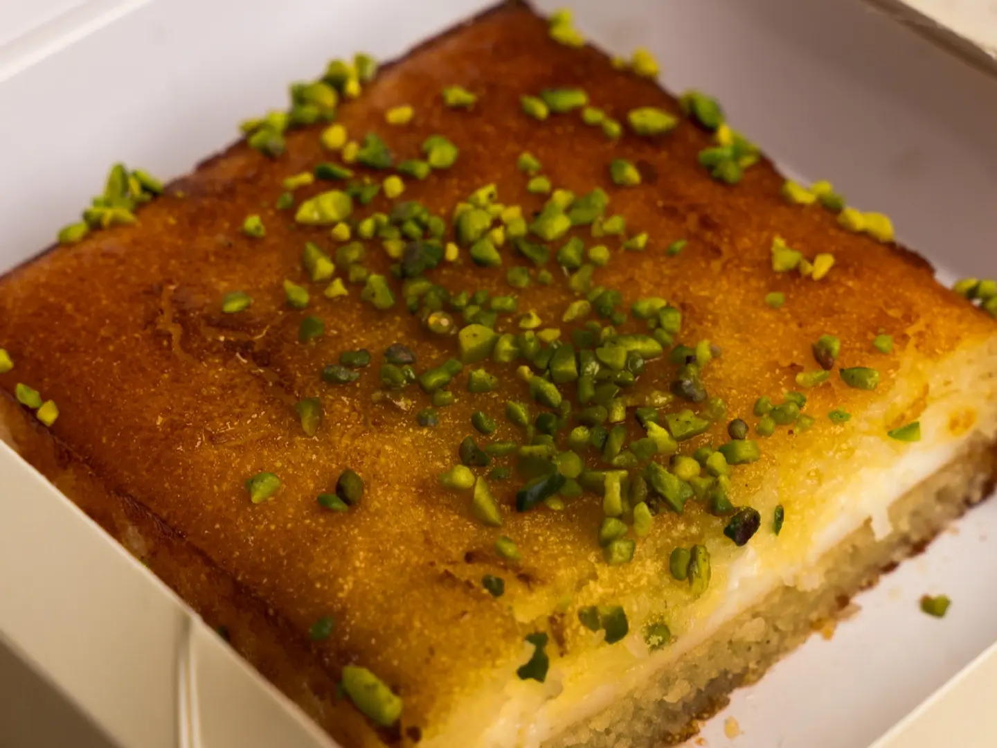 بسبوسه نجدينه بالقشطه