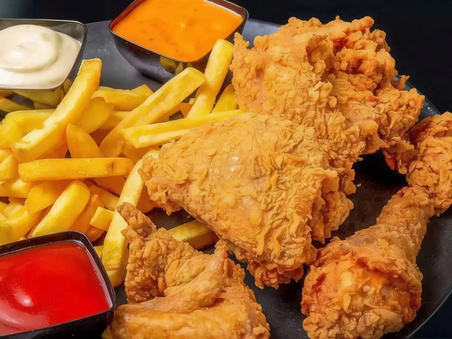 Broasted Chicken (4 Regular Pieces)