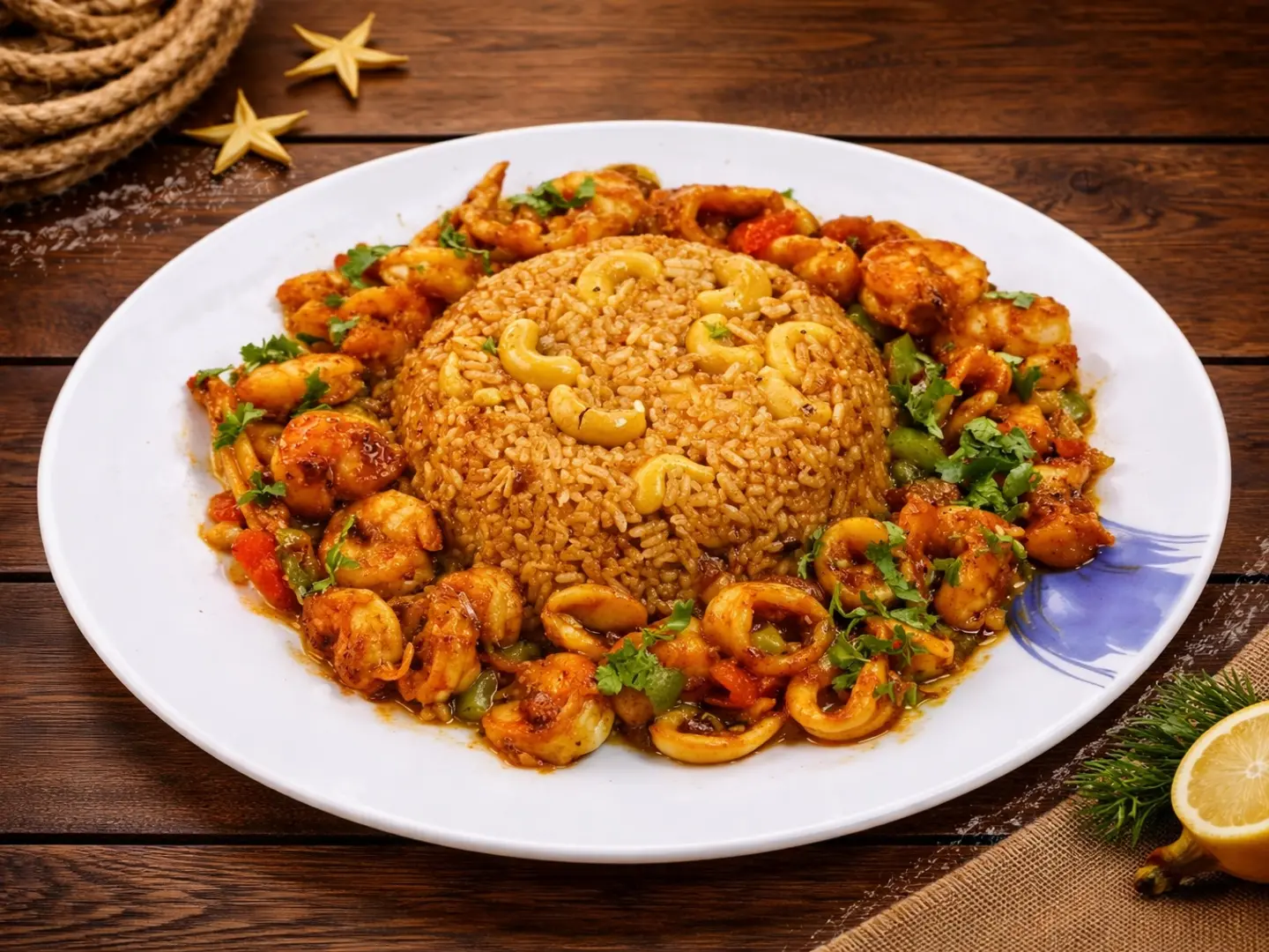 Seafood Rice